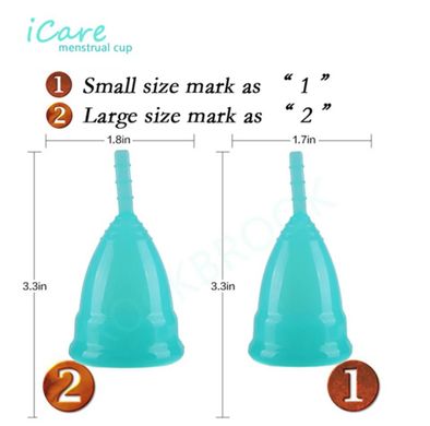 ECOLIFE ICare Жіночі менструальні чаші (1шт) розмір S