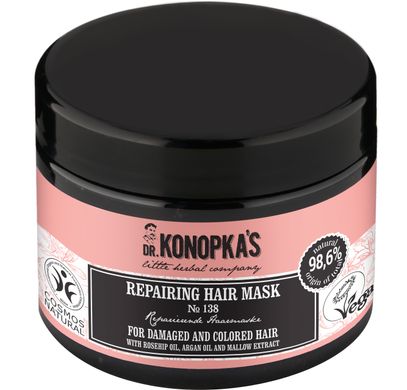 Dr.Konopka's Маска для пошкодженого та фарбованого волосся Відновлююча №138 300мл