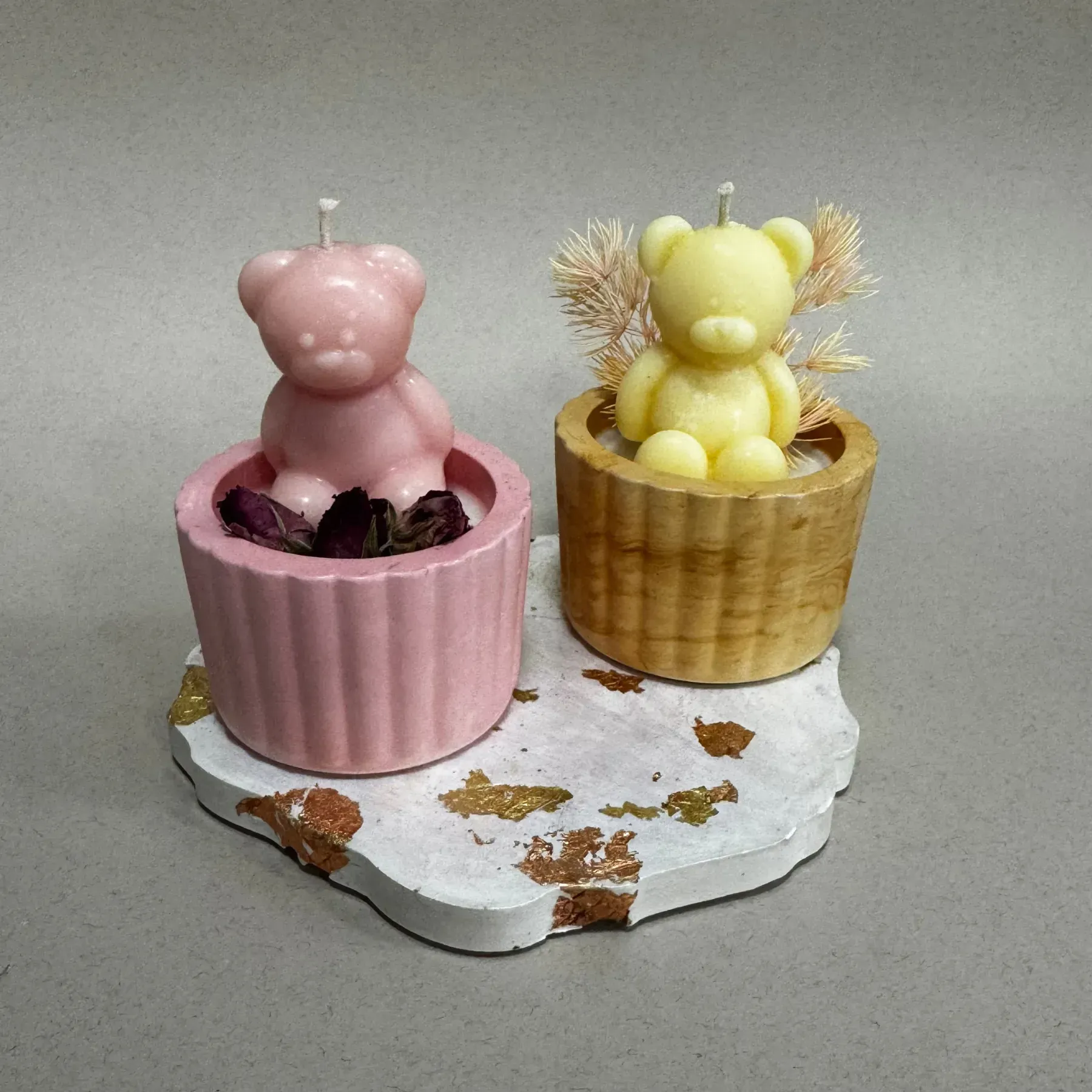CANDLES IN UA "Мішка у кашпо"