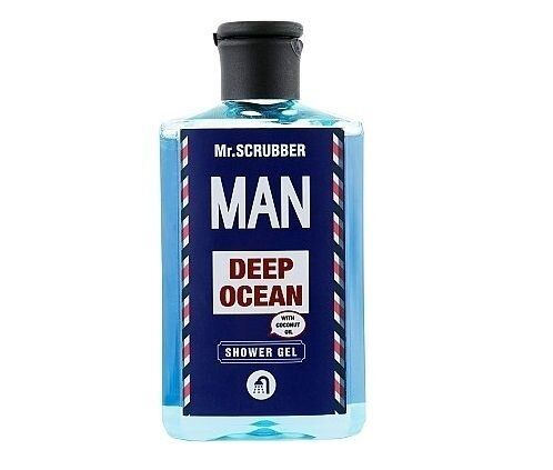 Mr. SCRUBBER Мужской гель для душа "Man Deep Ocean" 265мл