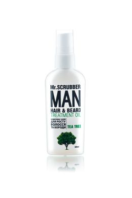 Mr.SCRUBBER Комплекс олій для росту волосся і бороди MAN "tea tree" 60мл