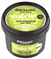 Organic Kitchen Крем-зволоження для обличчя "Wake up" 100мл