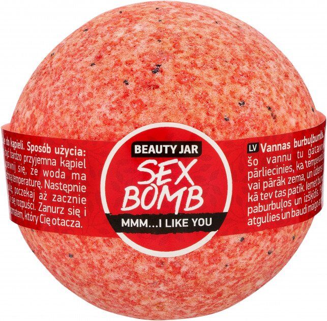 Beauty Jar Бомбочка для ванны "SEX BOMB" 150гр
