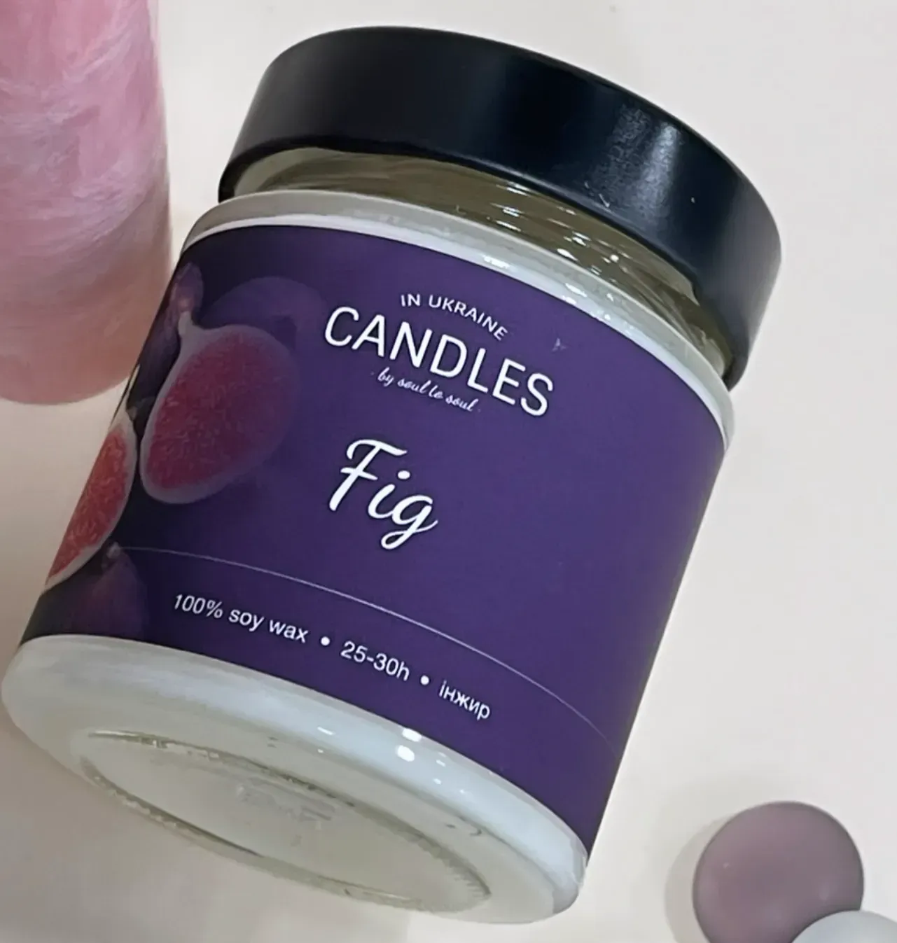 CANDLES IN UA Аромасвічка "ІНЖИР" 120г