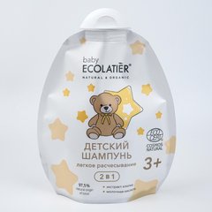 Ecolatier BABY Дитячий шампунь 2в1 Легке розчісування BABY 3+ Дой-пак 250мл