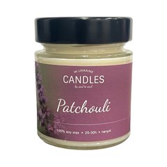 CANDLES IN UA Аромаcвічка PATCHOULI (пачулі) 120г