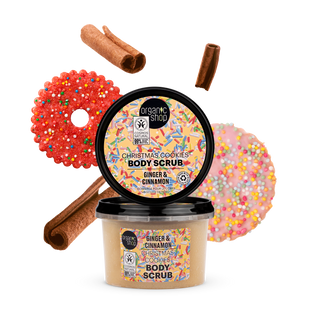 ORGANIC SHOP Скраб для тіла "GINGER & CINNAMON" Різдвяне печиво 250мл