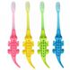 ECOLIFE Дитяча зубна щітка для малюків Крокодил 3+ (в асортименті)
