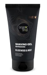 ORGANIC SHOP MEN Гель для гоління Освіжаючий Blackwood and Mint 150мл