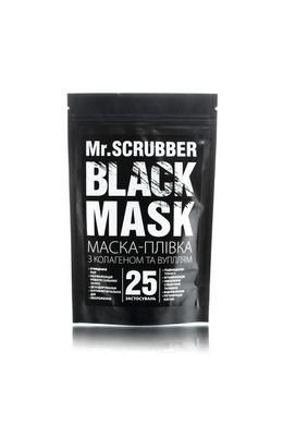 Mr.SCRUBBER BLACK MASK Чорна колагенова маска для обличчя 40г