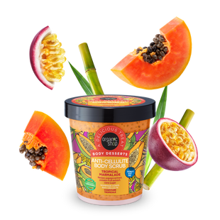 ORGANIC SHOP Body Desserts Антицелюлітний скраб для тіла "Tropical Marmalade" 450мл