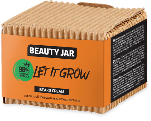 Beauty Jar Крем чоловічий для бороди Let It Grow 60мл