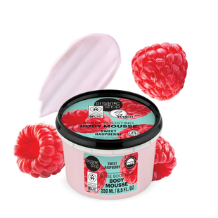 ORGANIC SHOP M&M Мус для тіла Заряджаючий емоціями Солодка Малина 250мл