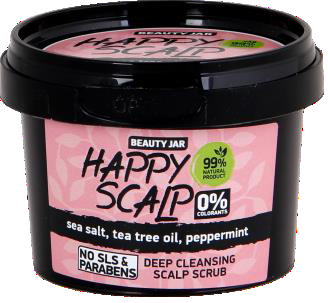 Beauty Jar Скраб очищающий для шкіри голови Happy Scalp 100г