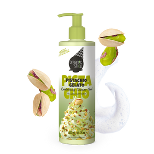 ORGANIC SHOP ICE CREAM Гель для душу Відновлюючий "Заморожена Ейфорія" PISTACHIO GELATO 400мл