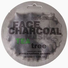 Cafe mimi Маска для лица "Бамбуковый Уголь & Чайное дерево" 10мл