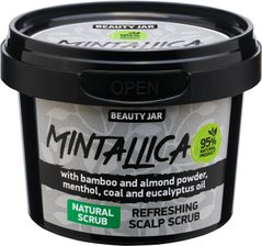 Beauty Jar Скраб-шампунь очищуючий для шкіри голови "MINTALLICA" 100г