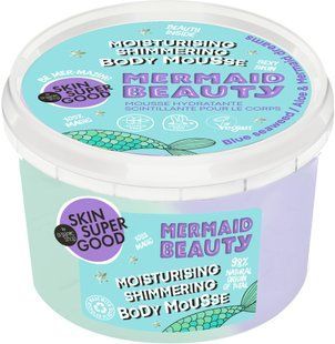 ORGANIC SHOP SKIN SUPER GOOD Unicorn Magic Мерехтливий мус для тіла BE UNICORNIOUS 250мл