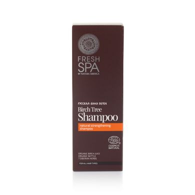 Fresh Spa Russkaja Bania Detox Шампунь для волос Укрепляющий Белая береза ​​300 мл