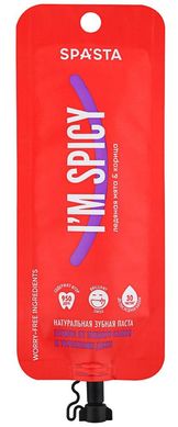 SPASTA Натуральна зубна паста "I am spicy" Захист від зубного каменю і зміцнення ясен 30мл