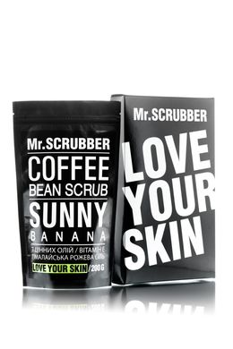 Mr.SCRUBBER Кофейный скраб для тела Sunny Banana Scrub 200г