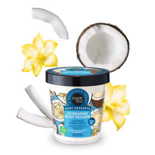 ORGANIC SHOP Body Desserts Мус для тіла Зволожуючий Coconut Panna Cotta 450мл