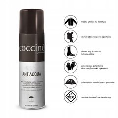 COCCINE ANTIACQUA Спрей захисний та водовідштовхуючий для усіх типів шкіри та текстилю Чорний 250мл