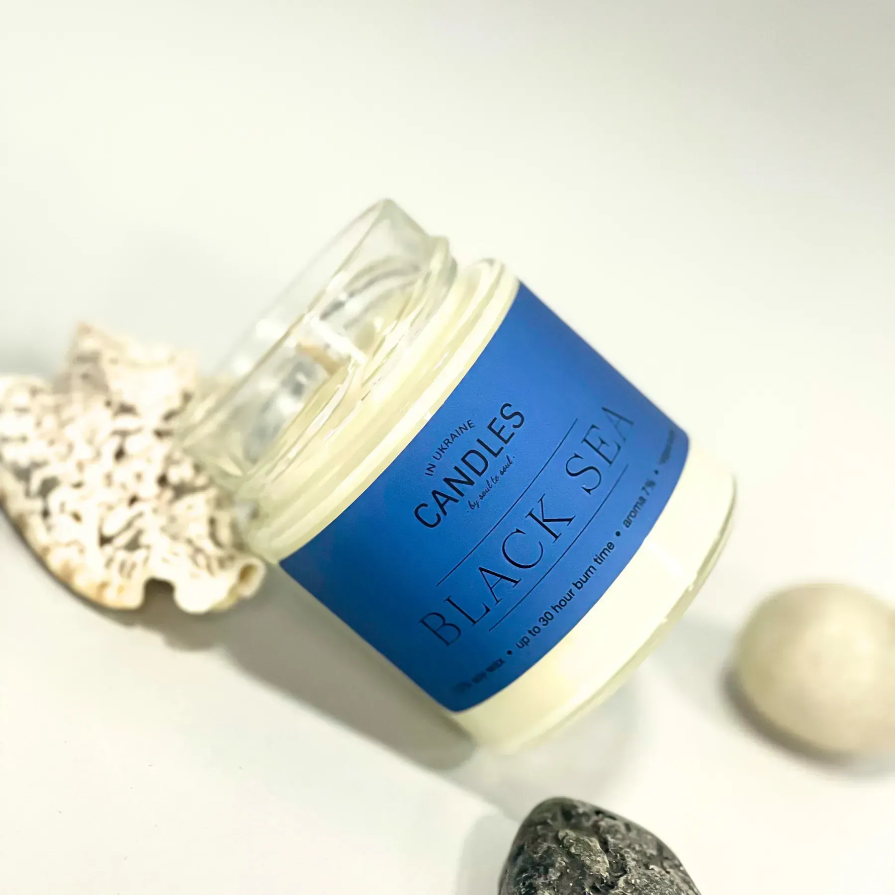 CANDLES IN UA Аромасвічка BLACK SEA (чорне море) 120г