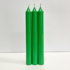CANDLES IN UA Столові свічки зелені (1шт)