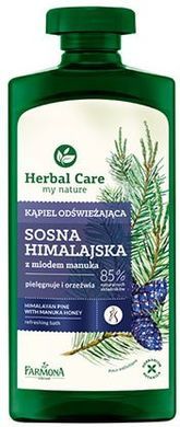 Herbal Care Освіжаюча гель-олійка для ванни та душу Гімалайська сосна та мед Манука 500мл