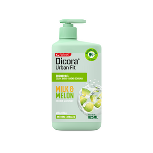 Dicora Urban Fit Гель для душу Живильний з вітаміном А Молоко та диня 825мл