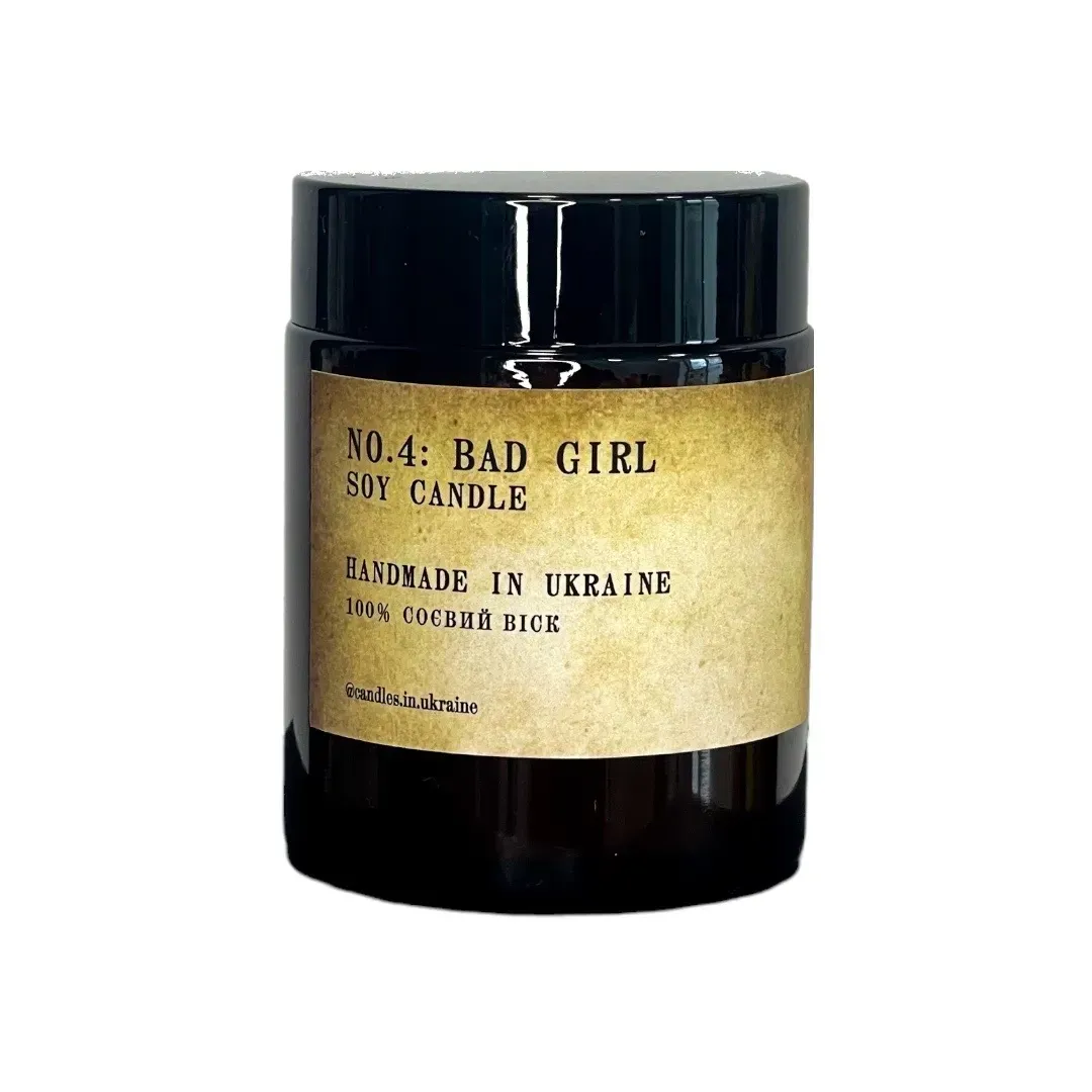 CANDLES IN UA Парфумована свічка BAD GIRL 90г