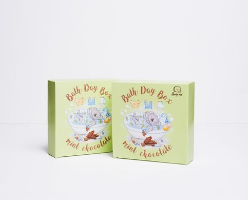 Коробка SoapMe "Bath Day Box Mint Chocolate" (100 гр. 70 гр. 75 гр.)