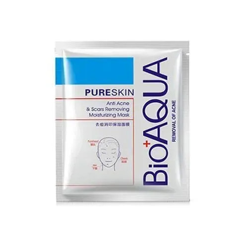 Bioaqua Тканинна маска Pure Skin Acne & Rejuvenation Moisturizing Mask 30гр