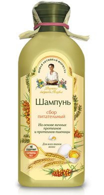 Рецепты бабушки Агафьи Шампунь для волосся "Збір поживний" 350мл