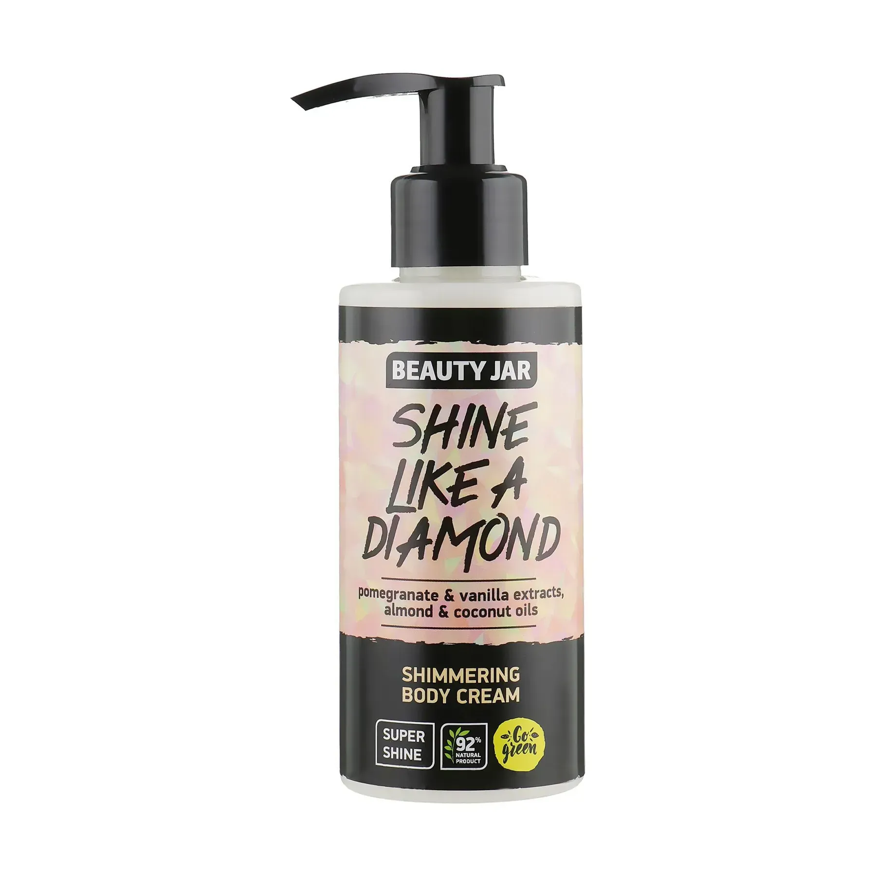 Beauty Jar Крем для тіла з блискітками "SHINE LIKE A DIAMOND" 150мл