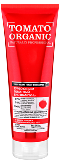 Organic Naturally Professional Tomato Шампунь для волос Турбо Объем 250мл